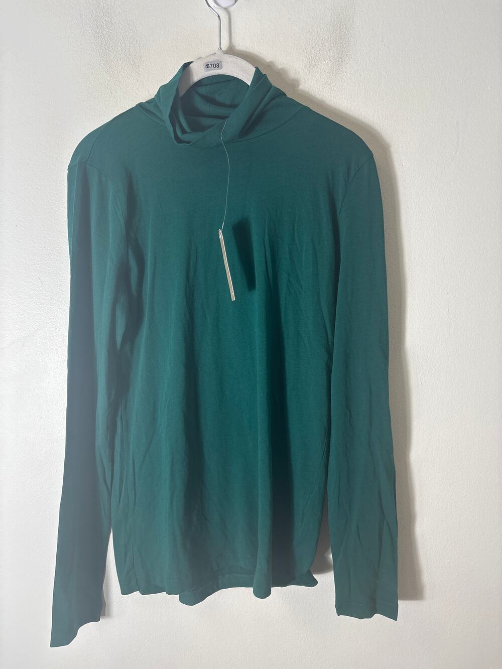 NWT Jewel Green Turtleneck Shirt Szs S
